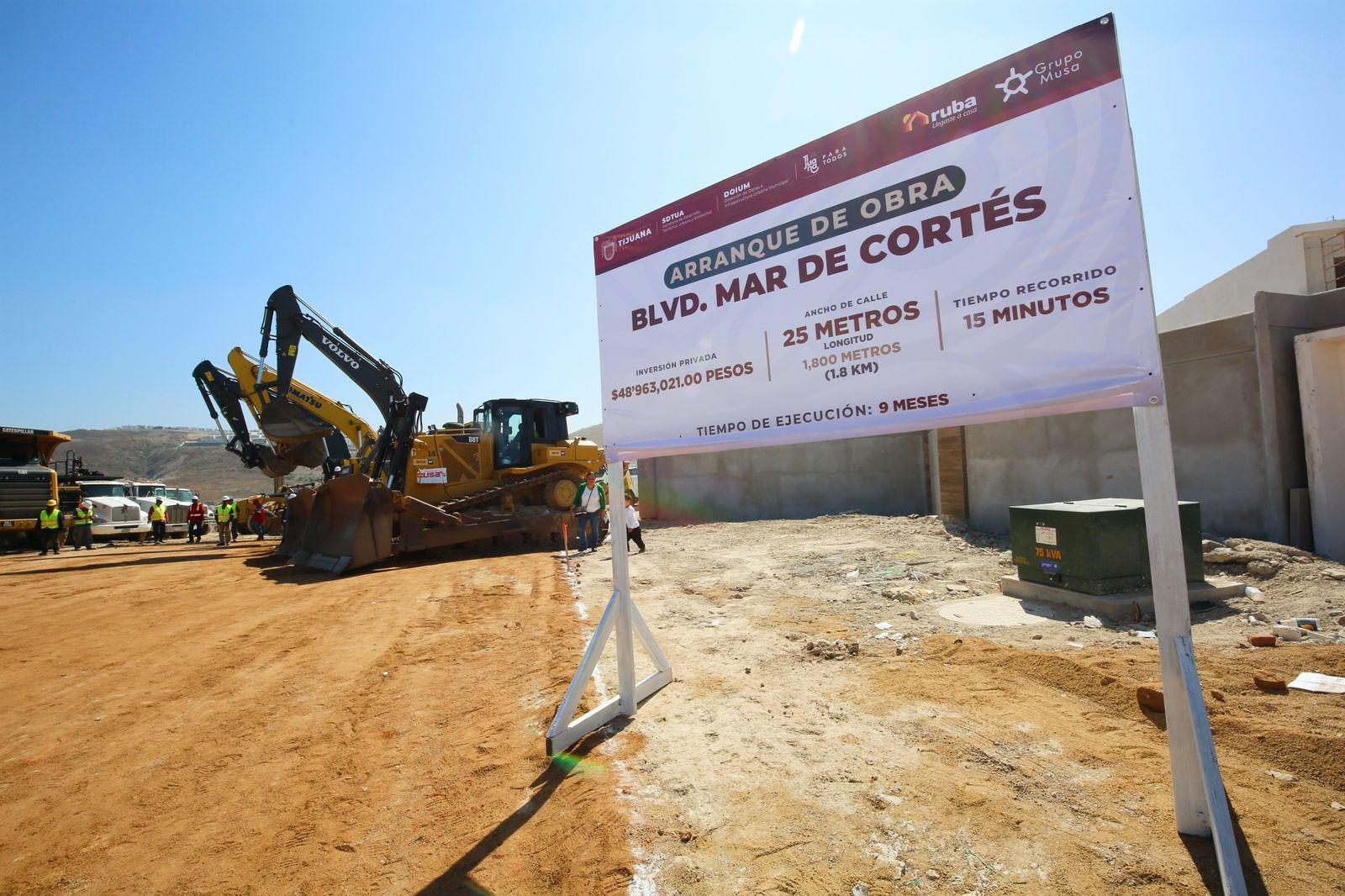 INICIA CONSTRUCCIÓN DEL BULEVAR MAR DE CORTÉS, UNA NUEVA ALTERNATIVA PARA LA MOVILIDAD DE SANTA FE -LasNoticias.info