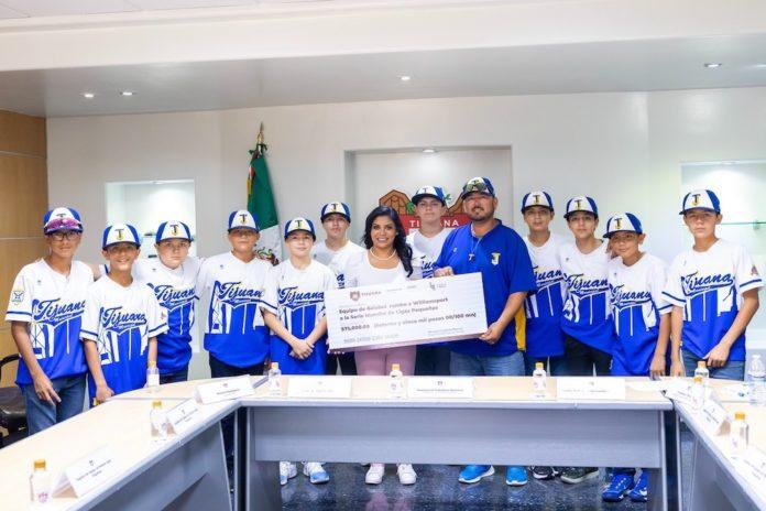 ALCALDESA RECIBE A CAMPEONES NACIONALES DE LAS PEQUEÑAS LIGAS, COMPETIRÁN EN EU POR EL MUNDIAL. lasnoticias.info