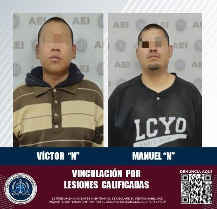 Dos sujetos que habrían lesionado con palos y tubos a un hombre, quedan en prisión preventiva en San Quintín. lasnoticias.info