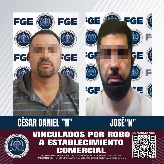 Dejan en prisión preventiva a imputados por robo a comercios ubicados en la zona poniente de la ciudad