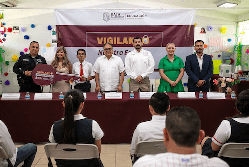 IMPLEMENTA SECRETARÍA DE EDUCACIÓN BC ESTRATEGIA “VIGILANDO NUESTRAS ESCUELAS”. lasnoticias.info