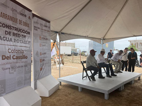 INICIA CESPT OBRA DE INTRODUCCIÓN DE AGUA POTABLE EN COLONIA DEL CASTILLO. lasnoticias.info