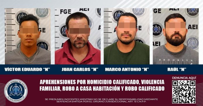 La Fiscalía General Del Estado cumplimenta cuatro órdenes de aprehensión. lasnoticias.info