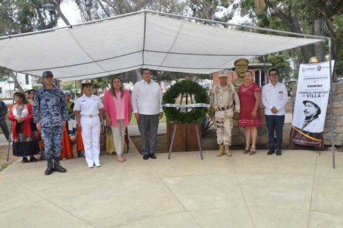 CONMEMORA GOBIERNO DE ENSENADA EL C ANIVERSARIO DEL FALLECIMIENTO DEL GENERAL FRANCISCO VILLA. lasnoticias.info
