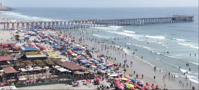 Informa Gobierno Municipal gran afluencia turística en Playas de Rosarito. lasnoticias.info