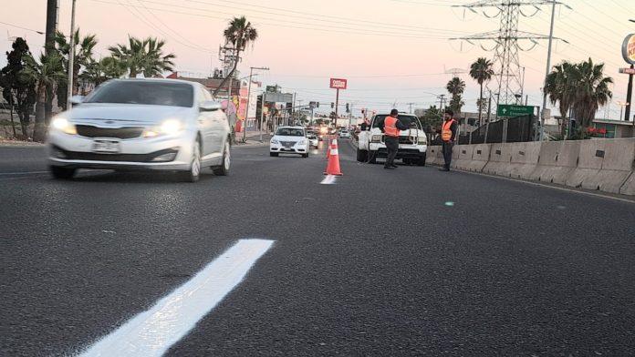 Trabaja Ayuntamiento de Playas de Rosarito en mejorar la imagen y seguridad vial. lasnoticias.info