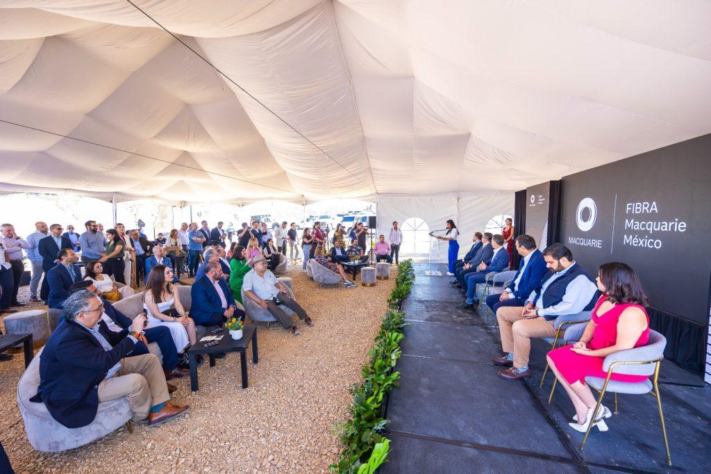 ENTREGA MONTSERRAT CABALLERO PERMISOS PARA CONSTRUCCIÓN DE FIBRA MACQUARIE MÉXICO. lasnoticias.info