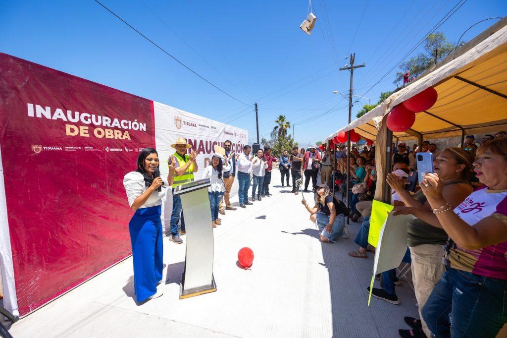 INAUGURA AYUNTAMIENTO DE TIJUANA OBRA DE PAVIMENTACIÓN EN COLONIA MIRADOR CAPISTRANO. lasnoticias.info