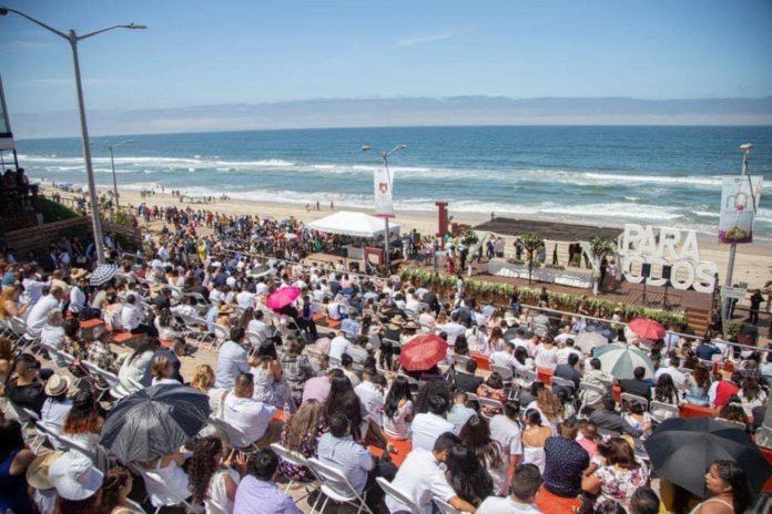 LLEGA A LA META CONVOCATORIA PARA MATRIMONIOS COLECTIVOS EN PLAYAS DE TIJUANA. lasnoticias.info