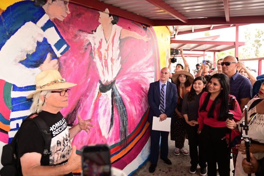 MURAL EN OTAY RINDE HOMENAJE A LOS ARTISTAS QUE CONVIERTEN A TIJUANA EN UNA CIUDAD MULTICULTURAL: ALCALDESA. lasnoticias.info