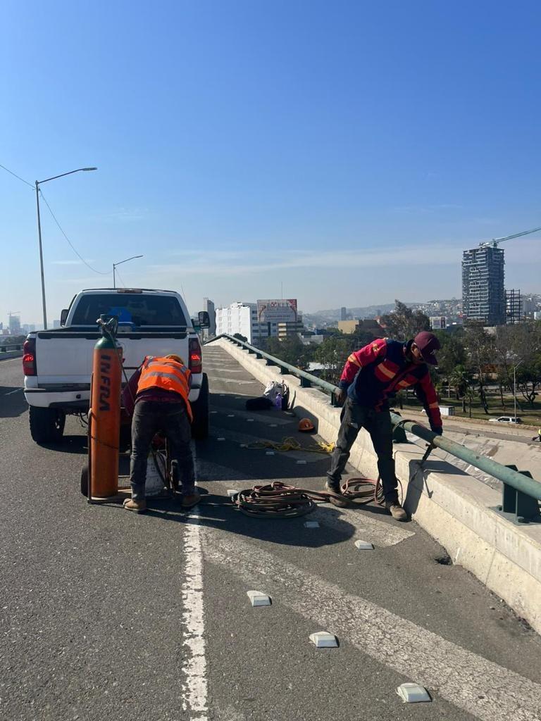 GOBIERNO DE TIJUANA REALIZA TRABAJOS PRELIMINARES EN PUENTE EL CHAPARRAL. lasnoticias.info