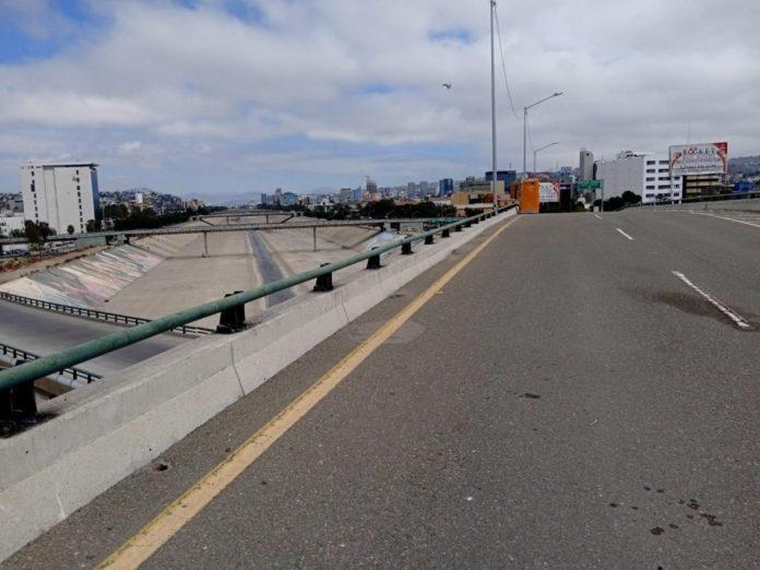 GOBIERNO DE TIJUANA REALIZA TRABAJOS PRELIMINARES EN PUENTE EL CHAPARRAL. lasnoticias.info