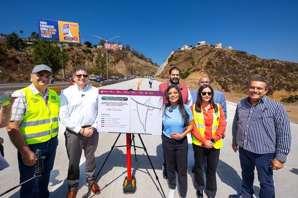 ALCALDESA INAUGURA AMPLIACIÓN A CUATRO CARRILES EN OBRA DEL CAÑÓN DEL MATADERO. lasnoticias.info