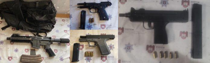 DETUVO POLICÍA MUNICIPAL SEIS SUJETOS ARMADOS Y UN FUGITIVO DE LA LEY. lasnoticias.info