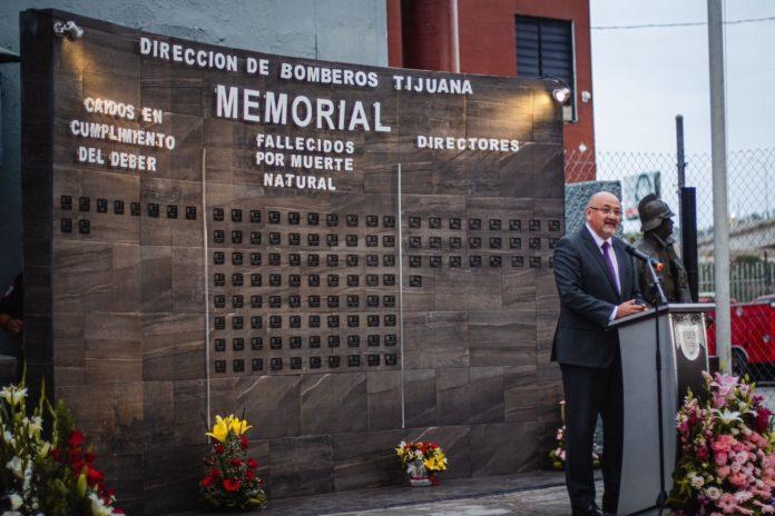 REALIZA AYUNTAMIENTO DE TIJUANA HOMENAJE A BOMBEROS CAÍDOS EN CUMPLIMIENTO DE SU DEBER. lasnoticias.info