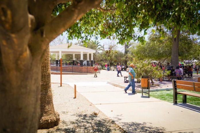 INAUGURA ARMANDO AYALA REMODELACIÓN DEL PARQUE IGNACIO ZARAGOZA. lasnoticias.info