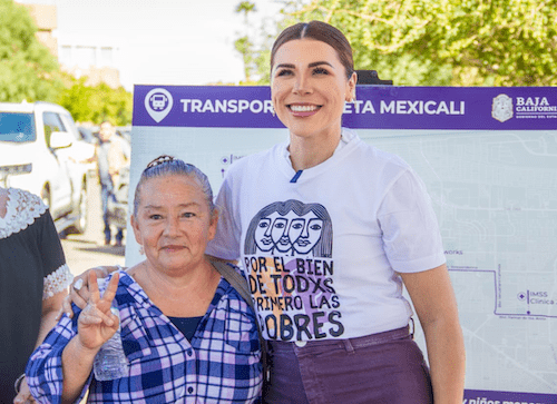 AUMENTA GOBIERNO DE MARINA DEL PILAR RUTAS DEL TRANSPORTE VIOLETA PARA MUJERES, NIÑAS Y NIÑOS. lasnoticias.info