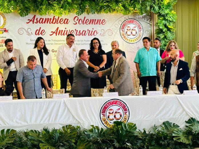 CELEBRA AYUNTAMIENTO UNIDAD, FRATERNIDAD Y LUCHAS DE LÍDERES SINDICALES. lasnoticias.info