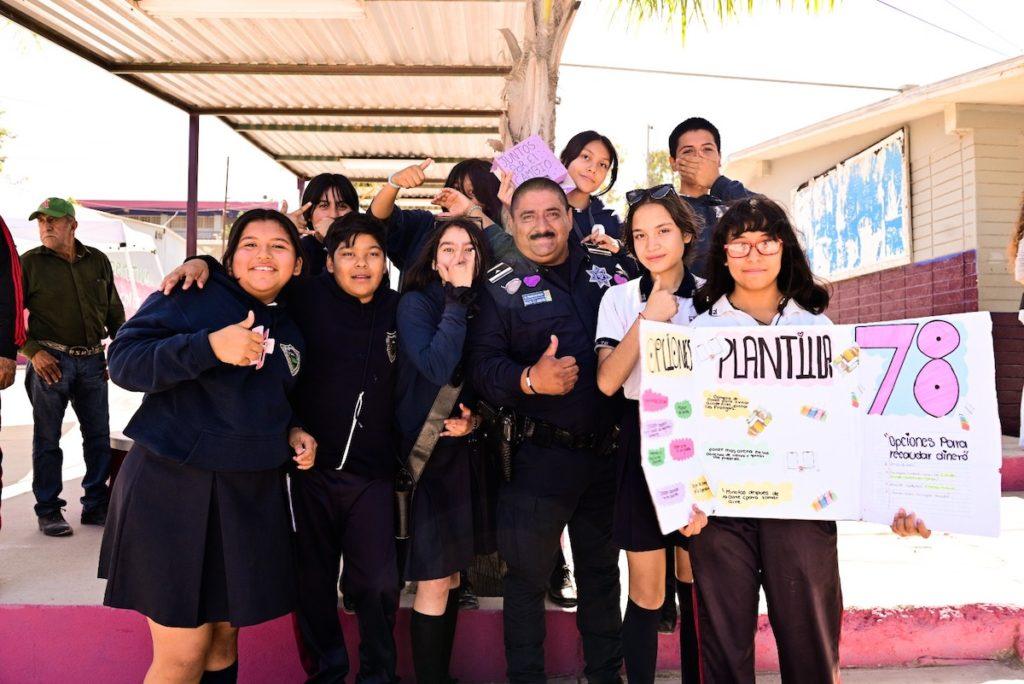 MONTSERRAT CABALLERO PUSO EN MARCHA "ESCUELA INFORMADA, ESCUELA SEGURA" EN SECUNDARIA 78. lasnoticias.info