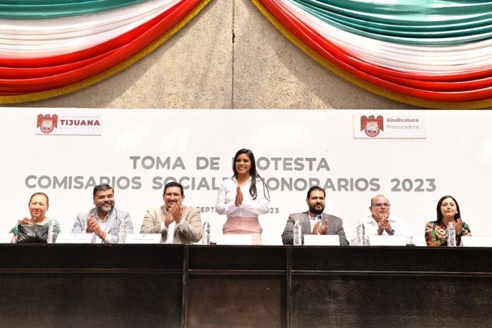 ALCALDESA MONTSERRAT CABALLERO TOMÓ PROTESTA A COMISARIOS SOCIALES HONORARIOS lasnoticias.info