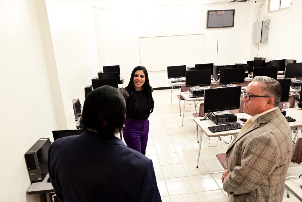 VISITA MONTSERRAT CABALLERO COMEDOR COMUNITARIO J. GUILLERMO RUIZ HERNÁNDEZ. lasnoticias.info