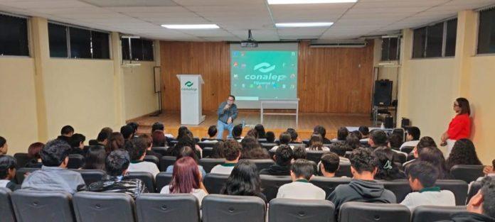 REALIZAN CONFERENCIA EN CONALEP PLANTEL TIJUANA II CON ESCRITOR TIJUANENSE. lasnoticias.info