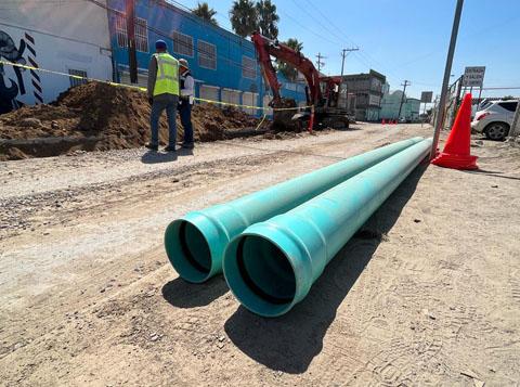 REALIZA CESPT REHABILITACIÓN DE RED DE ALCANTARILLADO SANITARIO EN LA COLONIA MAGISTERIAL. lasnoticias.info