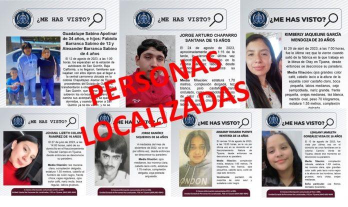 FGE localiza a nueve personas reportadas como desaparecidas. lasnoticias.info