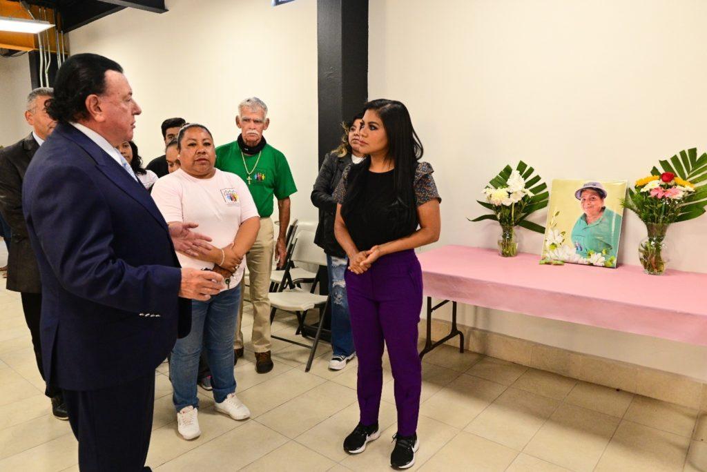 VISITA MONTSERRAT CABALLERO COMEDOR COMUNITARIO J. GUILLERMO RUIZ HERNÁNDEZ. lasnoticias.info