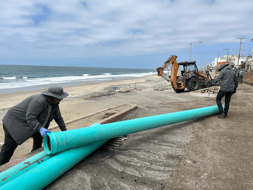 REALIZA CESPT REHABILITACIÓN DE SUBCOLECTOR EN EL PASEO COSTERO DE PLAYAS DE TIJUANA. lasnoticias.info