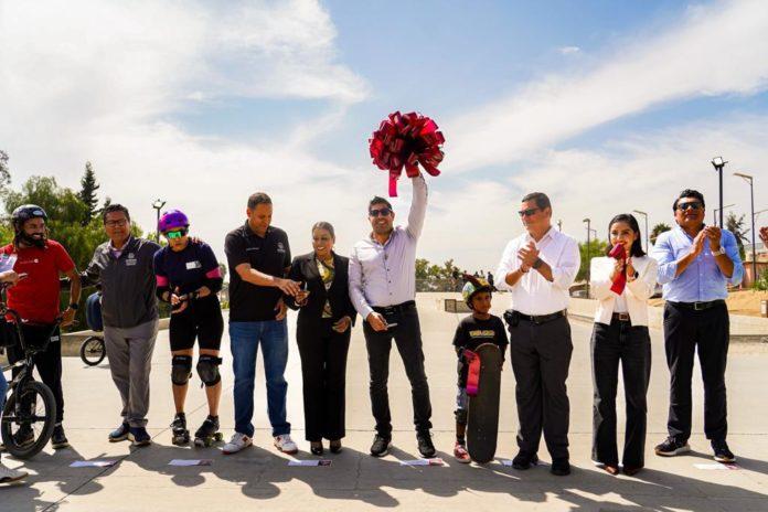 INAUGURA ARMANDO AYALA CENTRO DE DESARROLLO COMUNITARIO Y SKATEPARK DE LA POPULAR 1989. lasnoticias.info