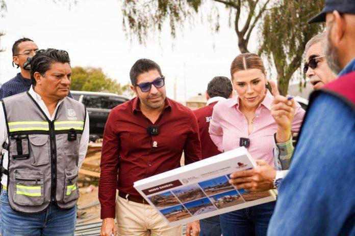 SUPERVISAN GOBERNADORA Y ALCALDE TRABAJOS EN LA ADECUACIÓN DEL NODO SAUZAL. lasnoticias.info