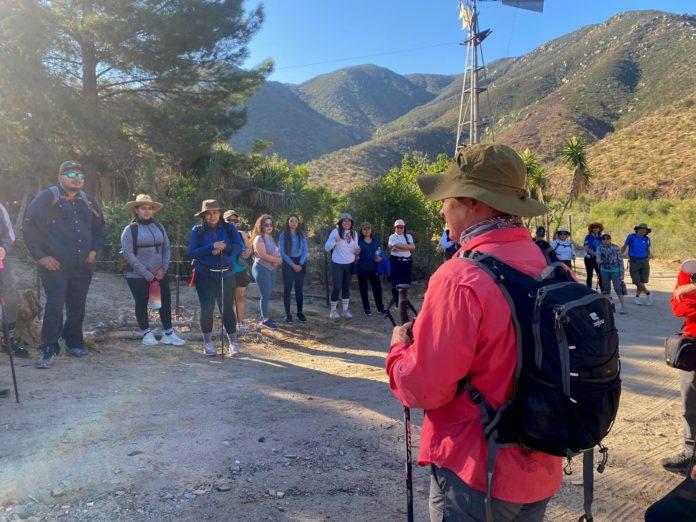 RECORREN ENSENADENSES VALLE DE GUADALUPE CON ACTIVIDAD SENDERISTA. lasnoticias.info