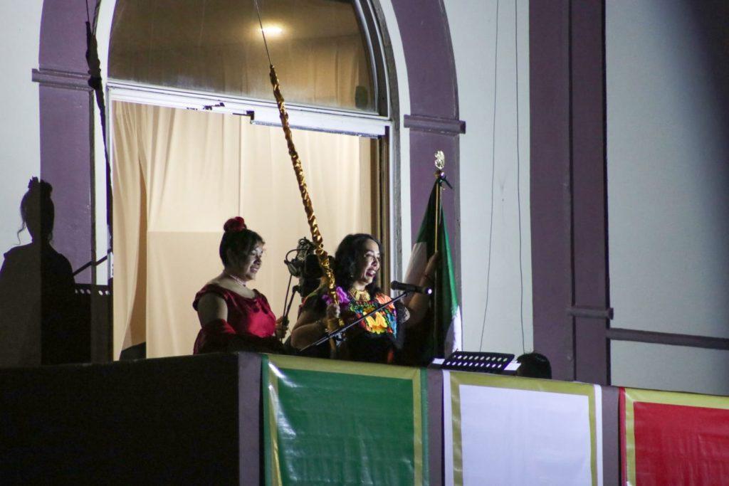 Encabeza Araceli Brown tradicional Grito de Independencia ante más de 5 mil rosaritenses. lasnoticias.info