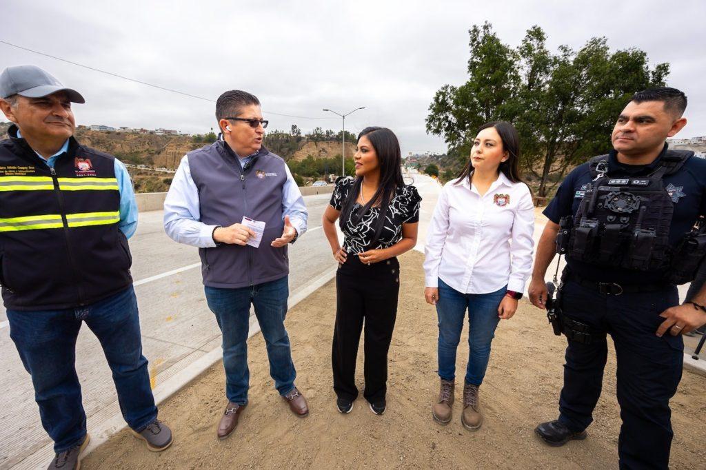 ALCALDESA MONTSERRAT CABALLERO INAUGURA AMPLIACIÓN DE CARRILES EN CAÑÓN DEL MATADERO. lasnoticias.info
