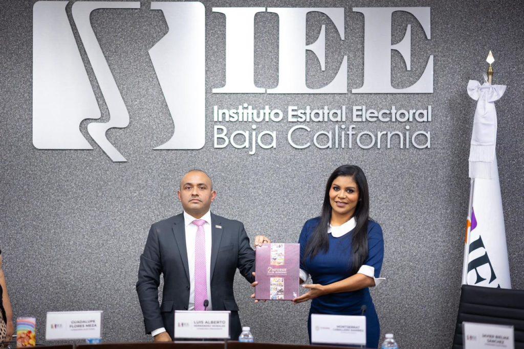ENTREGA ALCALDESA MONTSERRAT CABALLERO CUENTAS CLARAS AL INSTITUTO ESTATAL ELECTORAL DE BC. lasnoticias.info
