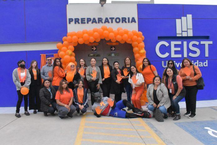CEIST UNIVERSIDAD SE SUMA A LA CAMPAÑA DE IMMUJER PUNTO NARANJA. lasnoticias.info