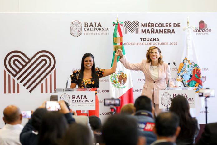 ALCALDESA MONTSERRAT CABALLERO Y GOBERNADORA MARINA DEL PILAR LOGRARÁN MOVILIDAD TRASCENDENTAL EN TIJUANA. lasnoticias.info