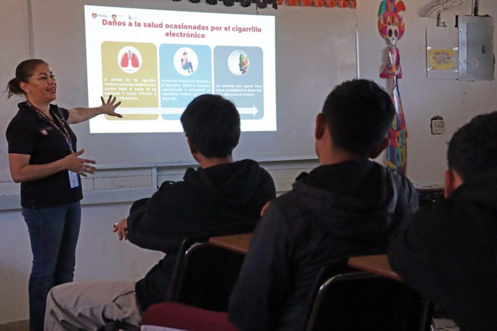 IMCAD BRINDÓ PLÁTICAS PREVENTIVAS DEL PROGRAMA "JAQUE MATE A LAS DROGAS" A ESTUDIANTES DE SECUNDARIA. lasnoticias.info