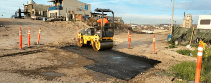 AVANZA CESPT CON LABORES DE BACHEO EN PLAYAS DE ROSARITO. lasnoticias.info