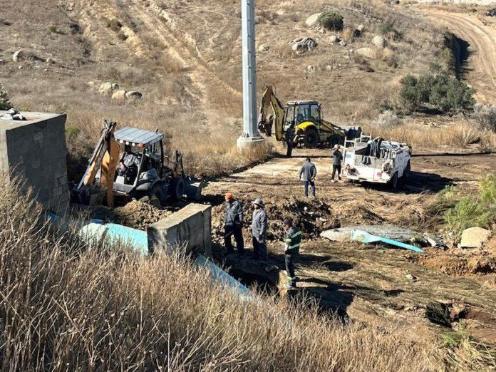 ATIENDE CESPT FUGA EN ACUEDUCTO FLORIDO-POPOTLA. lasnoticias.info