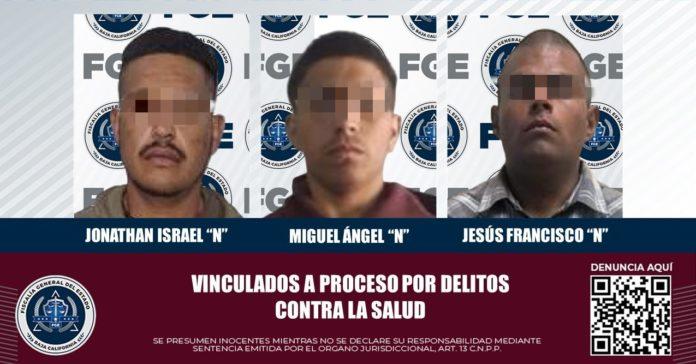 Tres imputados por narcomenudeo son vinculados a proceso. lasnoticias.info