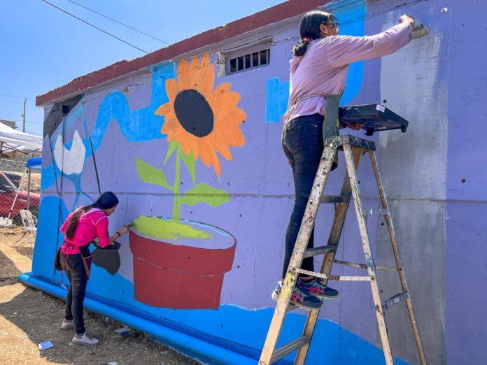INVITA CESPE A FOMENTAR EL CUIDADO DEL AGUA A TRAVÉS DE LA PINTA DE MURAL. lasnoticias.info
