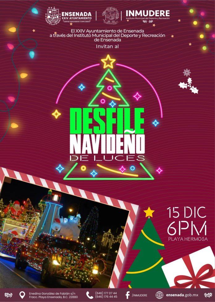CONVOCA GOBIERNO DE ENSENADA A PARTICIPAR EN EL DESFILE NAVIDEÑO DE LUCES. lasnoticias.info