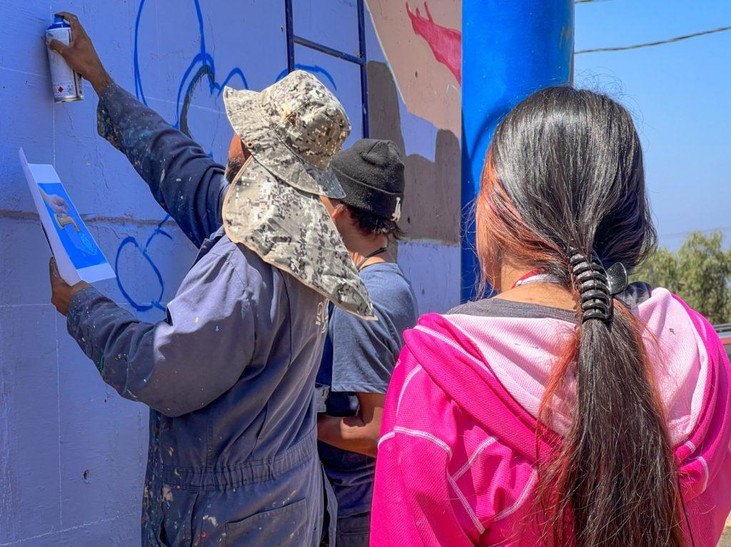 INVITA CESPE A FOMENTAR EL CUIDADO DEL AGUA A TRAVÉS DE LA PINTA DE MURAL. lasnoticias.info