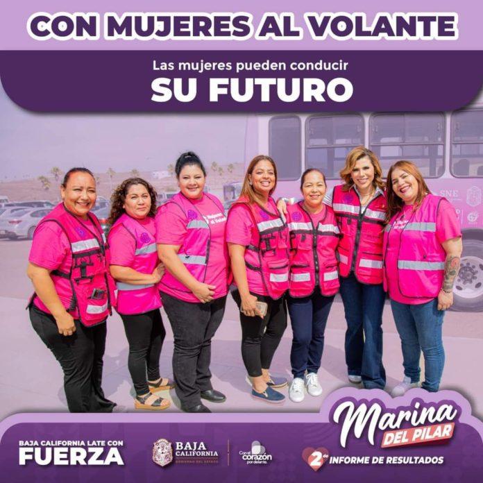 FORTALECE MARINA DEL PILAR OPORTUNIDAD LABORAL CON “MUJERES AL VOLANTE” 💜🫶🏻. lasnoticias.info