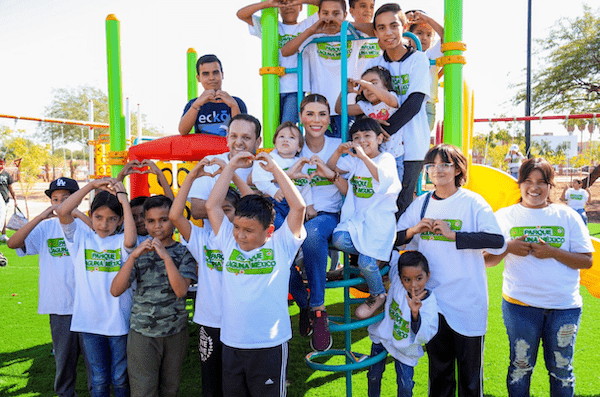 PRESENTA MARINA DEL PILAR PRIMERA ETAPA DEL PARQUE LAGUNA MÉXICO EN MEXICALI. lasnoticias.info