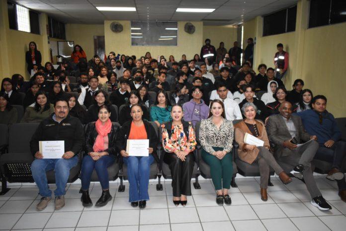 PREVIENE AYUNTAMIENTO DE TIJUANA, VIOLENCIA DIGITAL CON RALLY NARANJA EN CONALEP II. lasnoticias.info