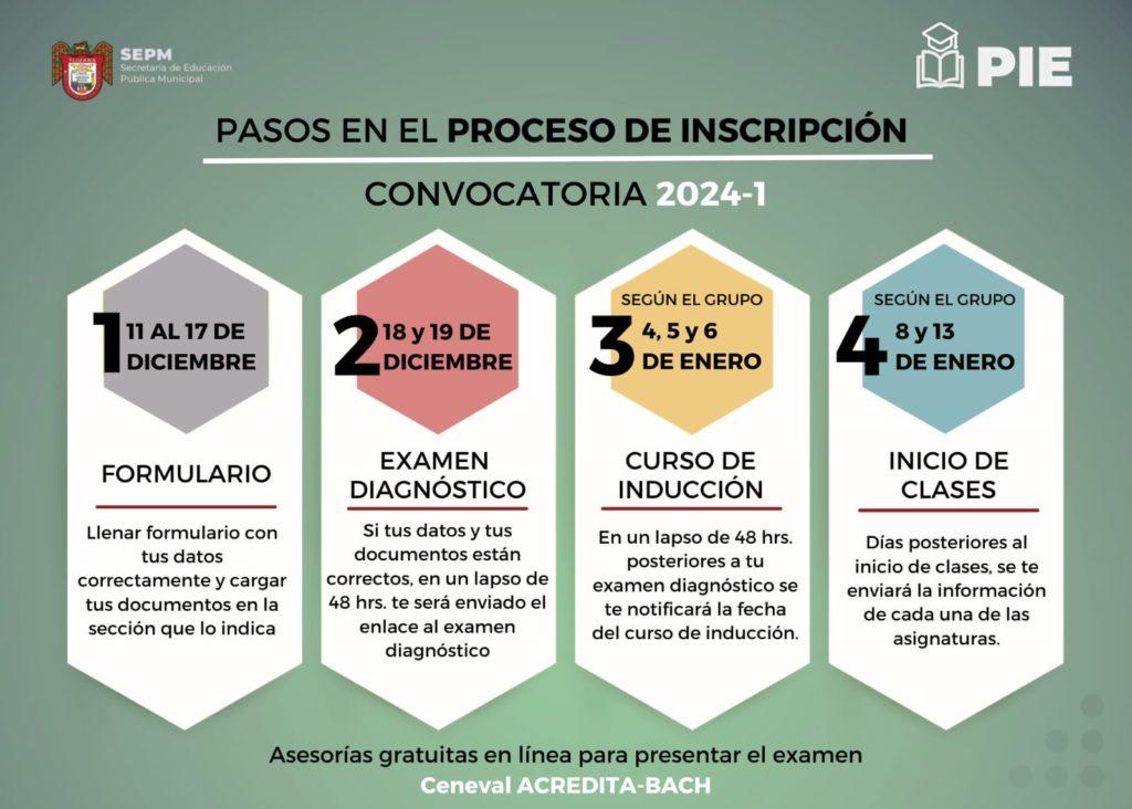XXIV AYUNTAMIENTO INICIÓ REGISTRO DE PERSONAS INTERESADAS EN ACREDITAR SU BACHILLERATO. lasnoticias.info