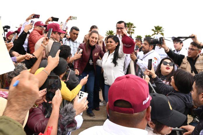 MONTSERRAT CABALLERO CONFIRMA LIDERAZGO CON VISITA DE CLAUDIA SHEINBAUM. lasnoticias.info